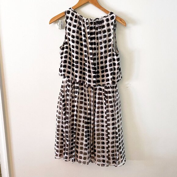 Kate Spade New York Island Stamp Chiffon Dress, Size 6 - Picture 3 of 6